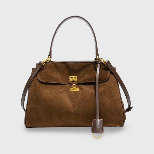LUMIÈRE™ Sorell Suede Leather Bag
