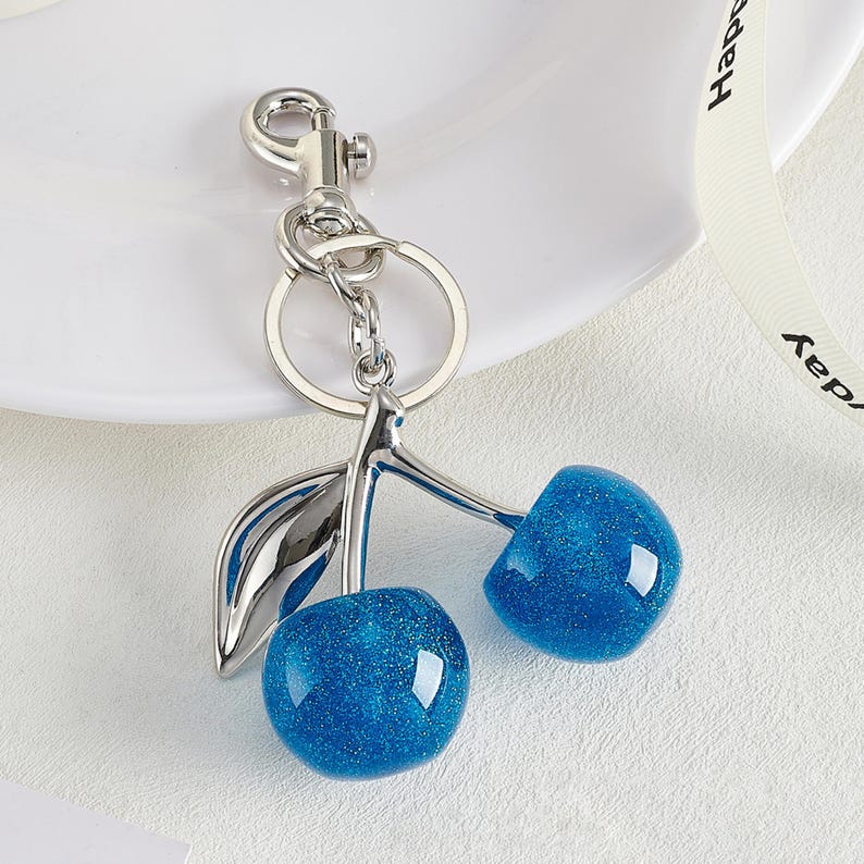 Cute Cherry Keychain